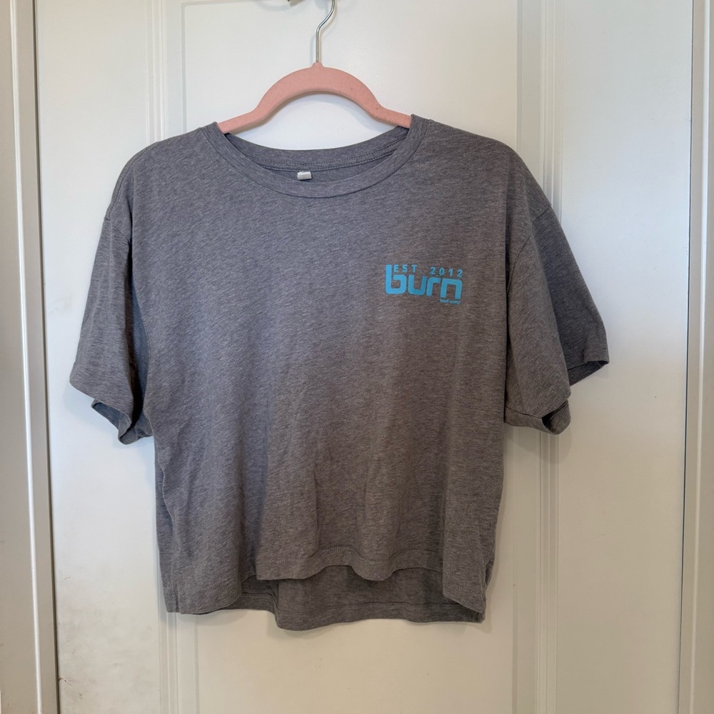 Burn Boot Camp Tennessee Gray Women's Crop Top